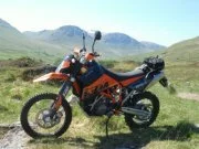 Motorbike Tours - John's KTM 950 Super Enduro