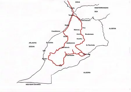 Morocco Motorbike Road Tour