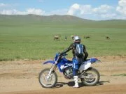 Motorbike Offroad Trail riding Mongolia