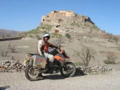 Offroad Motorbiking Tours Morocco - John KTM 950 se