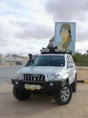 Wildcat Adventures Landcruiser Support Vehicle in Libya